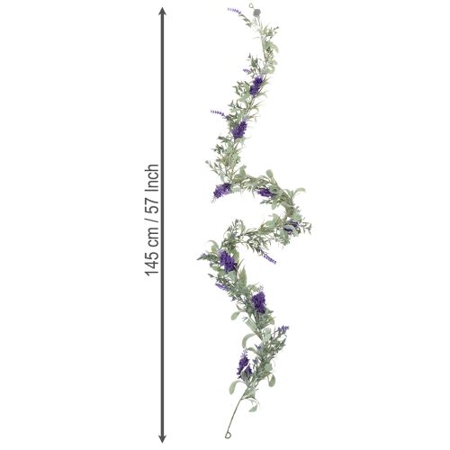 Artikel Flieder Girlande Künstliche Frühlingsdekoration für besondere Anlässe und saisonale Gestaltung 145cm 2St