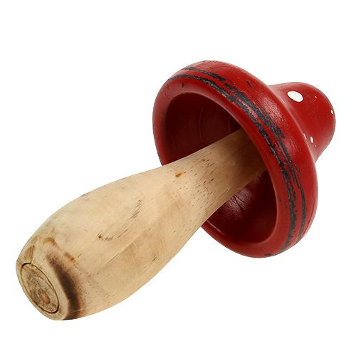 Floristik24 Fliegenpilz aus Holz 21cm