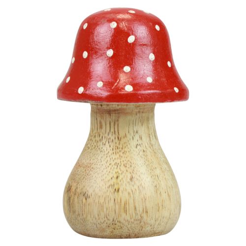 Artikel Fliegenpilz Deko Pilze Holzpilze Herbstdeko H6/8/10cm 3er-Set