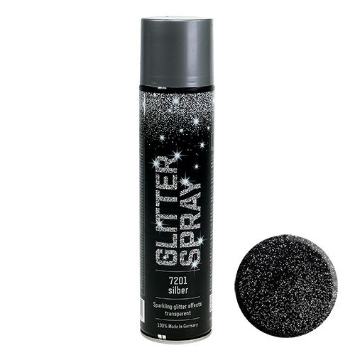Floristik24 Flitter-Spray Silber 400ml