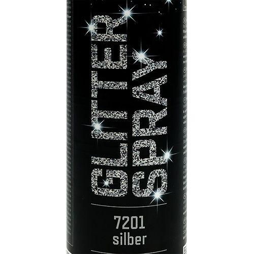 Floristik24 Flitter-Spray Silber 400ml