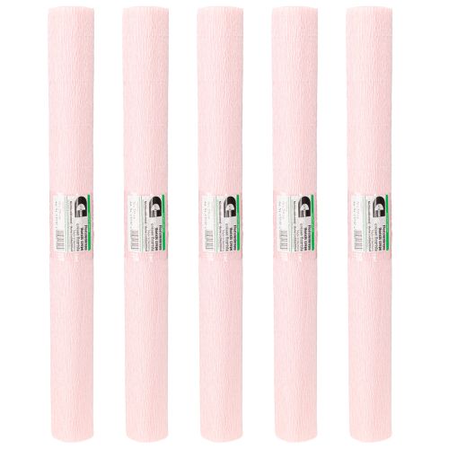 Artikel Floristen-Krepppapier Floristenkrepp Rosa 50×250cm 5St