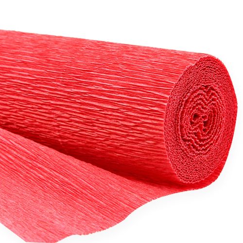 Floristen-Krepppapier Floristenkrepp Rot 50×250cm 5St