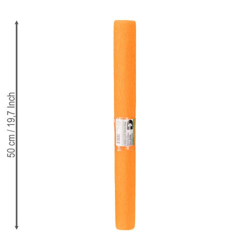 Artikel Floristen-Krepppapier Hellorange 50x250cm