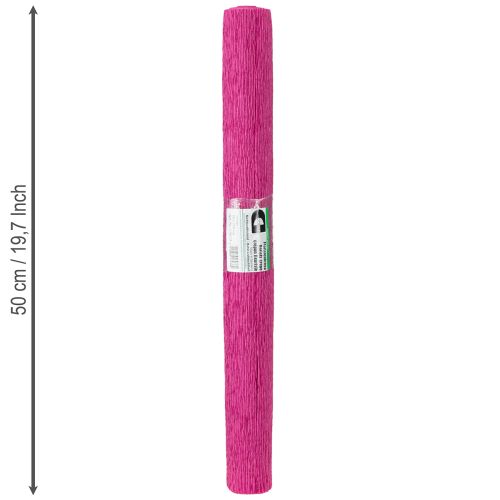 Artikel Floristen-Krepppapier Magenta 50x250cm