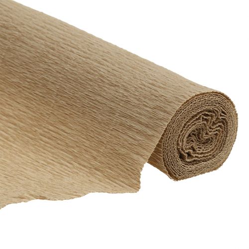 Floristen-Krepppapier Natur 50x250cm