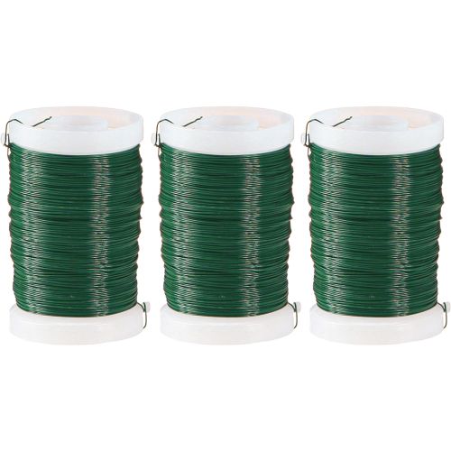 Artikel Floristendraht Dekodraht Myrtendraht Grün 0,30mm 100g 3 St