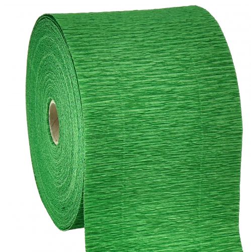 Floristik24 Blumenkrepp Grün B10cm Grammatur 128g/qm L250cm 2 St
