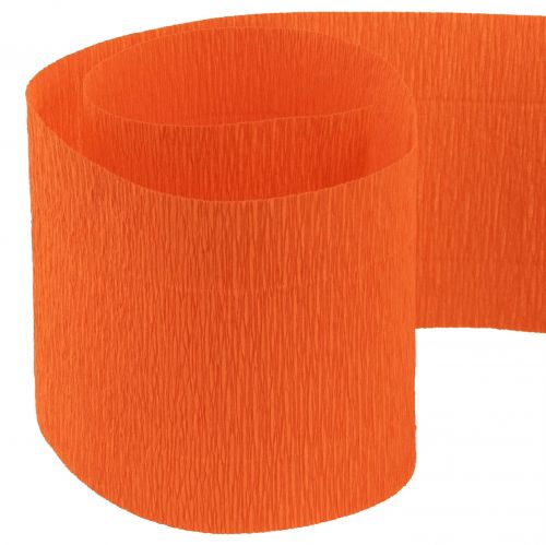 Artikel Blumenkrepp Orange B10cm Grammatur 128g/qm L250cm 2St