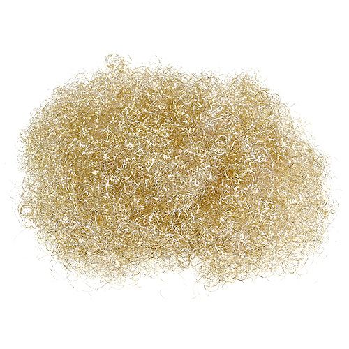 Floristik24 Flower Hair Lametta Gold-Silber 200g