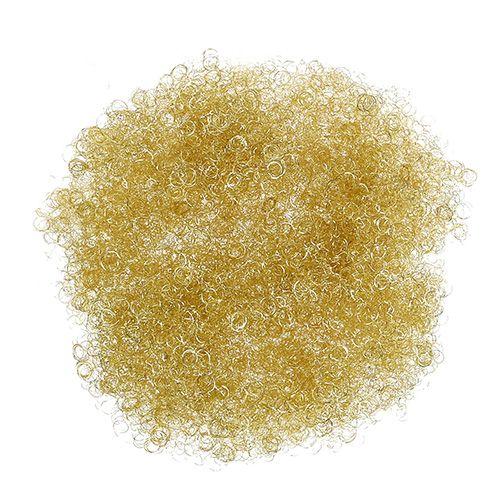 Floristik24 Flower Hair Lametta Gold 200g Engelshaar