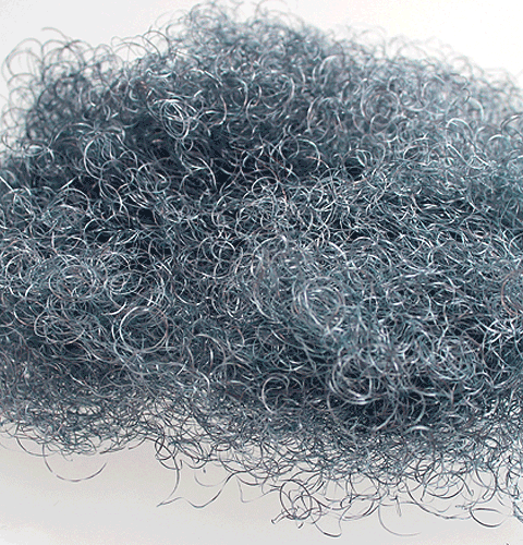 Floristik24 Flower Hair Lametta Himmelblau 50g
