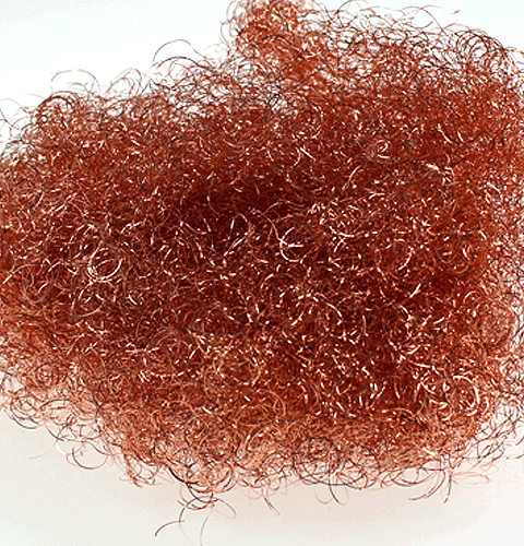 Floristik24 Flower Hair Lametta Kupfer 50g