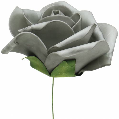 Artikel Foam Rose Grau Ø15cm 4St