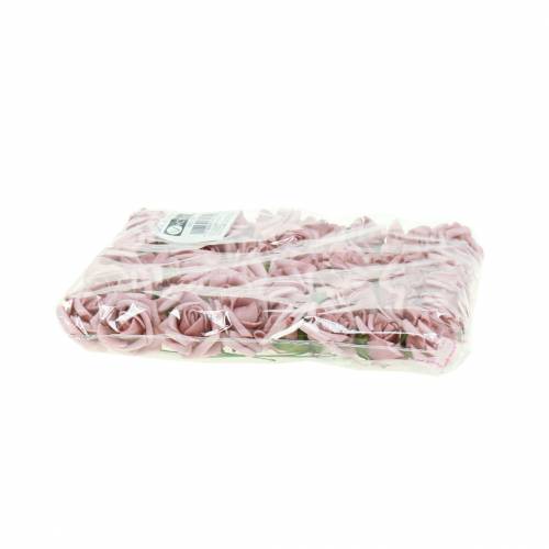 Artikel Foam-Rose Ø3,5cm Altrosa 48 St