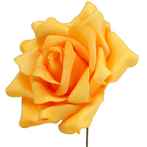 Artikel Foam Rose Ø15cm Gelb 4St