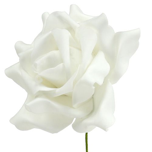 Artikel Foam Rose Weiß Ø15cm 4St