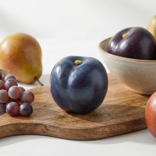 Artikel Pflaume Blau Künstliches Obst Lebensmittelattrappe Ø6,5cm