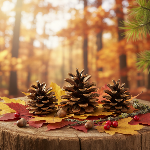 Artikel Schwarzkieferzapfen 5cm Natur 5St