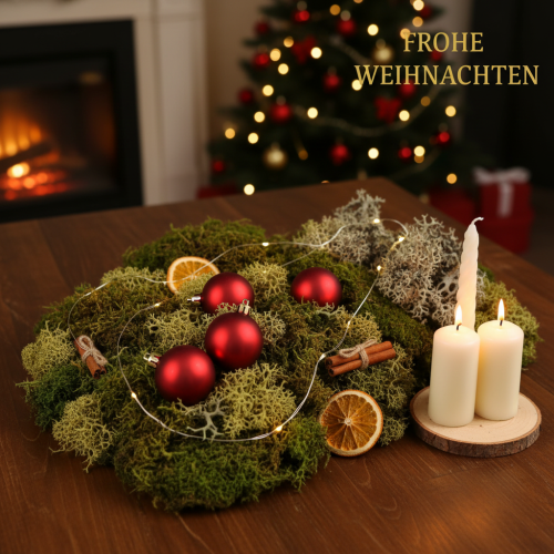 Artikel Deko-Moos zum Basteln Mix Grün, Hellgrün Naturmoos 75g