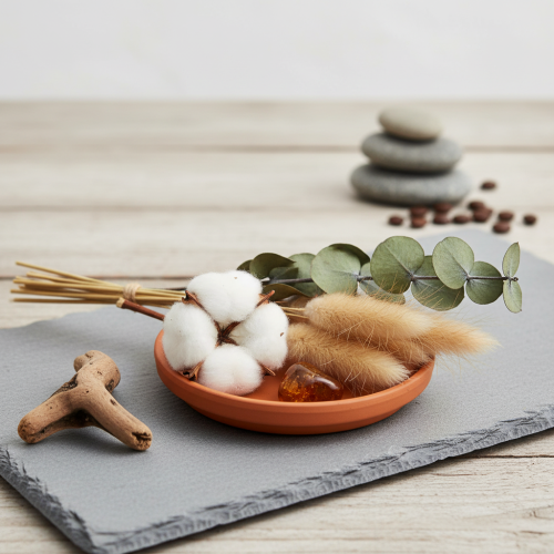 Artikel Untersetzer aus Keramik, Deko-Schale Terrakotta Ø7,5cm