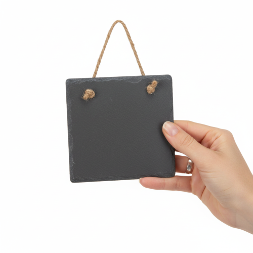 Artikel Anhänger Schieferplatte Deko Spruch Vielen Dank 10cm 2St