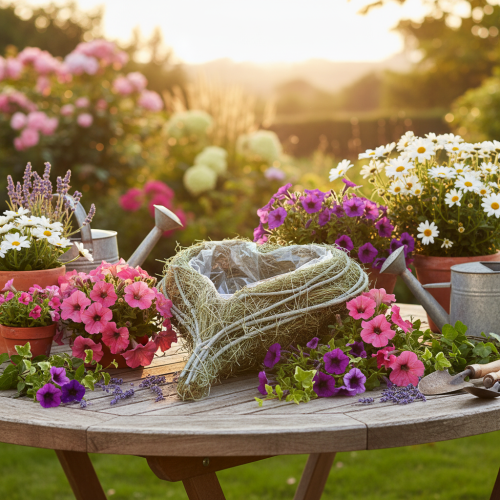 Herzschale aus Naturgras mit Folie zum Bepflanzen 38cm grün | Floristik24.at