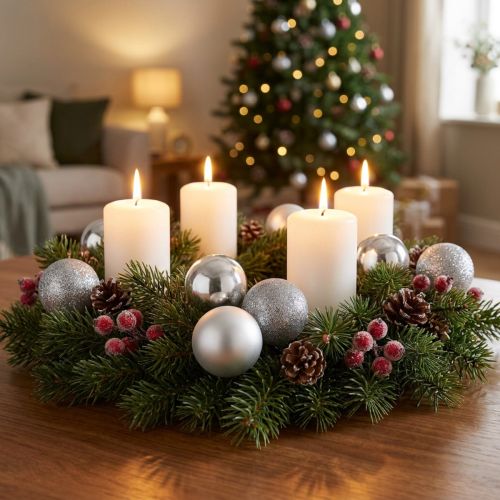 Mini Weihnachtskugeln Silber Ø3cm aus Kunststoff, 14er-Set | Floristik24.at