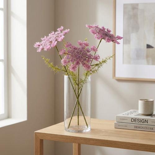 Seidenblume Dill Kunstpflanze 70 cm Lila aus Kunststoff und Polyester für Wohnraumdekoration | Floristik24.at
