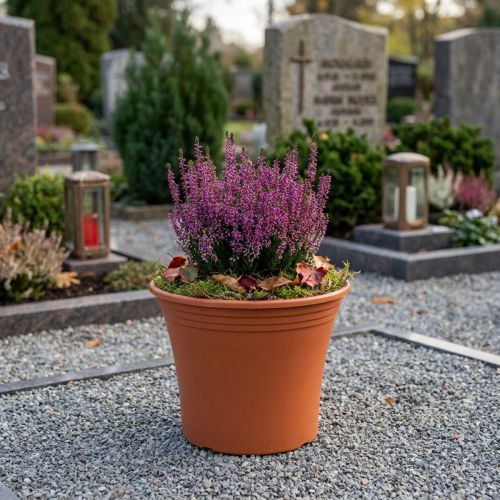 Blumentopf Kunststoff Terrakotta Ø15cm H13cm für Innenräume | Floristik24.at
