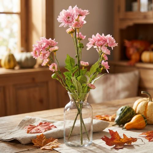 Kunstblumen Astern Rosa 80cm Seidenblumen | Floristik24.at