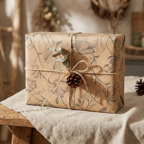 Geschenkpapier Kraftpapier