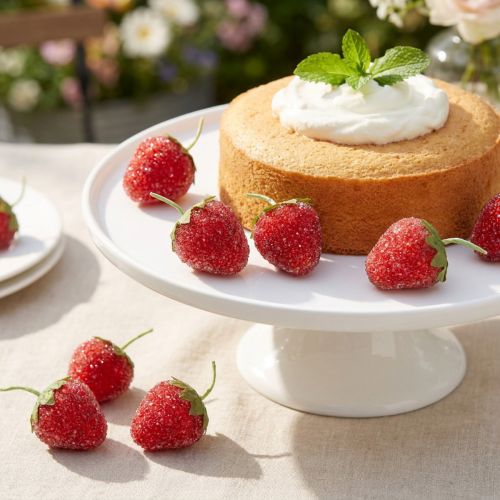 Kunststoff-Erdbeeren 4 cm Rot 24er-Set für Dekorationen | Floristik24.at
