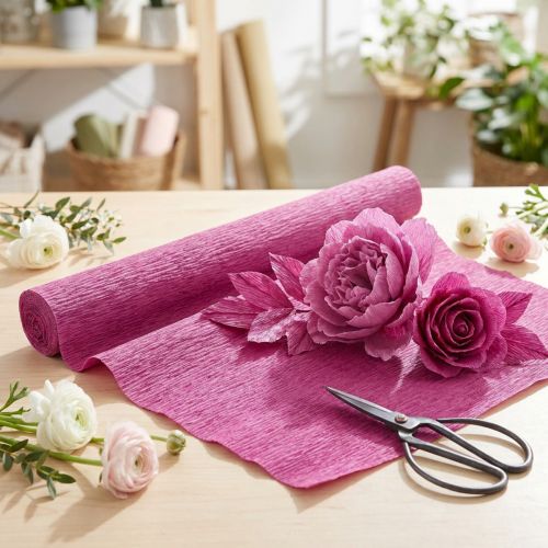 Floristen-Krepppapier Magenta