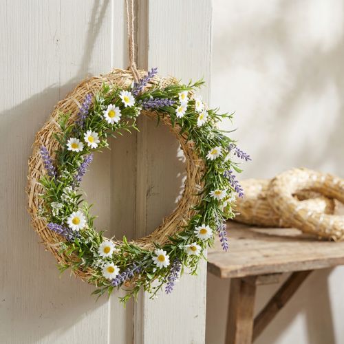 Artikel Strohring 15 cm Rundrohling aus natürlichem Stroh für Floristik und DIY