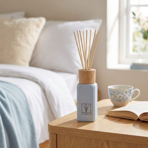 Artikel Raumduft-Diffuser Glasflakon mit Duftstäbchen 100ml Vanilleduft