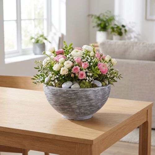 Dekoschale rund Ø35cm H18cm