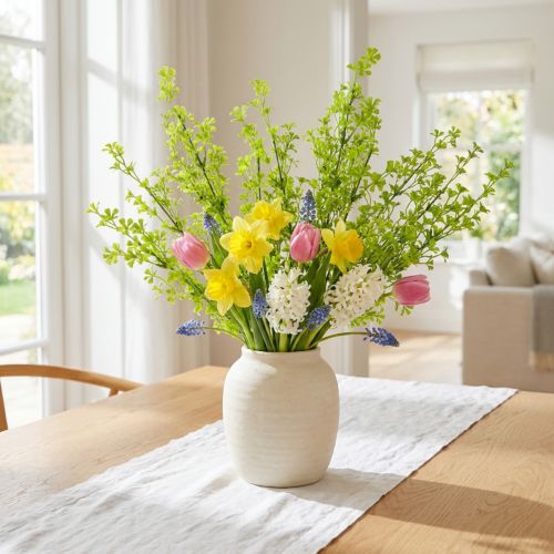 Künstlicher Zwergklee auf Pick 49 cm, Grün, 2 Stück | Floristik24.at