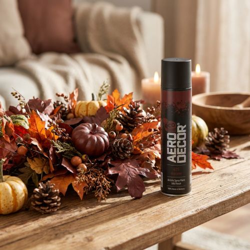 Sprühlack Acryl Lackspray seidenmatt Marone 400 ml für vielseitige Anwendungen | Floristik24.at