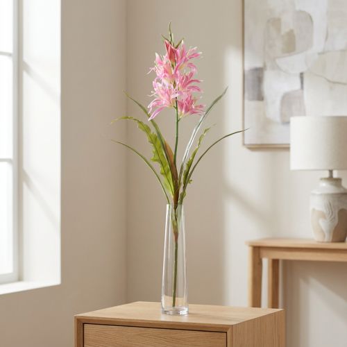 Künstliche Schmucklilie aus Kunststoff, 97 cm, Pink | Floristik24.at