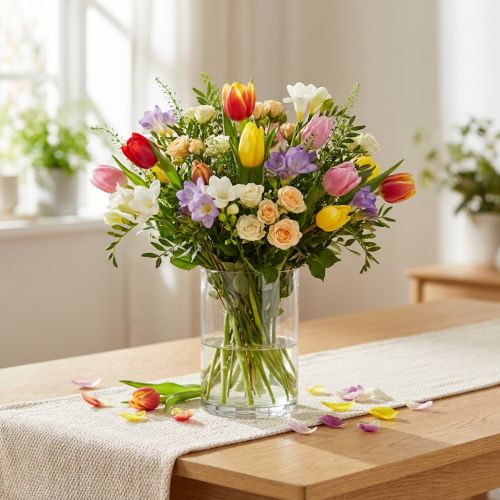 Glasvase rund, Glaszylinder Klar Ø9cm H15,5cm | Floristik24.at