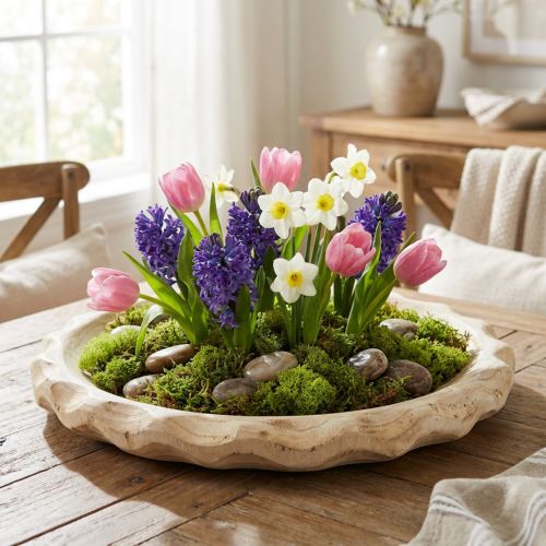 Artikel Dekoschale Holz Paulownia Natur ø36cm