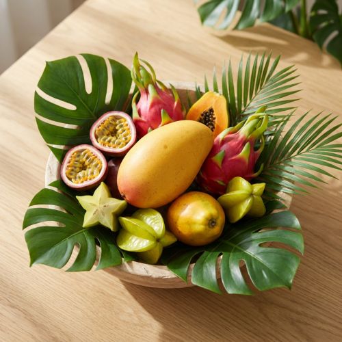Künstliche Mango Kunststoff Deko-Frucht 13cm Gelb