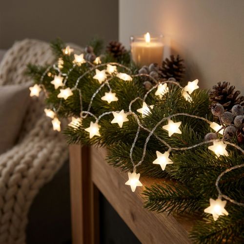 Artikel Micro Cluster LED Lichterkette Sterne 120 LED 300cm