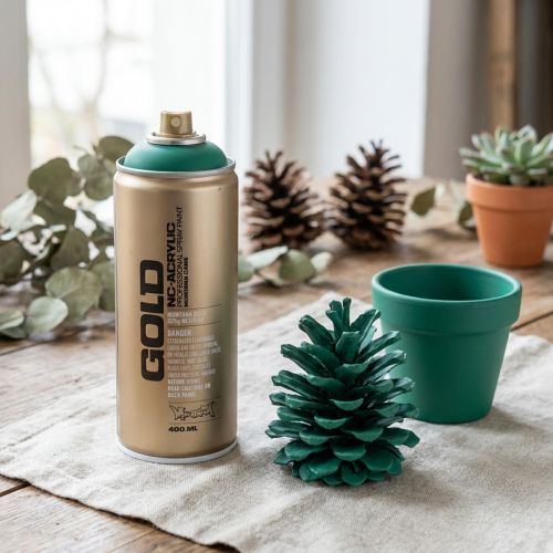 Sprühfarbe Acryl-Lackspray Pine Grün Matt 400ml für kreative Oberflächen | Floristik24.at