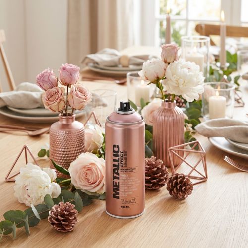 Artikel Lackspray Metallic-Effekt Rosé 400ml Sprühdose für Deko