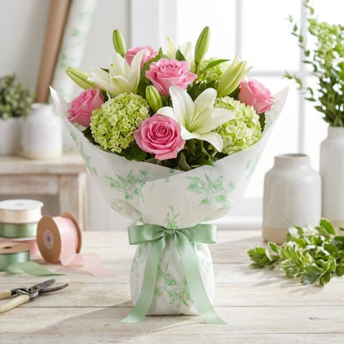 Blumenseide aus Recycling-Papier 75cm Grün Efeu 9kg | Floristik24.at