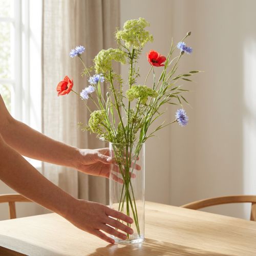 Dill Kunstpflanze mit langem Stiel 87 cm Grün Weiß | Floristik24.at