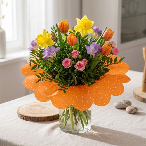 Artikel Rondella-Manschette Orange Ø48cm 50St