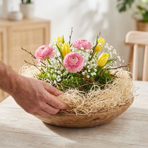 Tamarindenfaser 500g gebleicht Holz Naturdeko | Floristik24.at